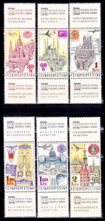 Světová výstava poštovních známek PRAGA 1968 - K + Z + K