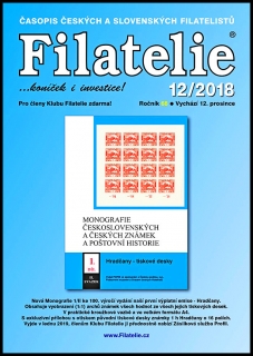 Časopis  Filatelie 12 / 2018 