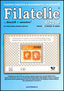 Časopis  Filatelie 4 / 2019