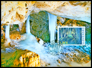 Cartes maximum - Krásy naší vlasti - Demanovská ledová jeskyně