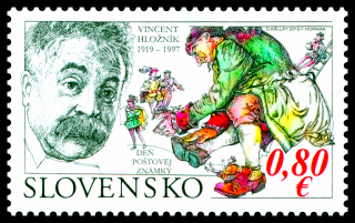 Den poštovní známky 2019: Vincent Hložník (1919 - 1997)