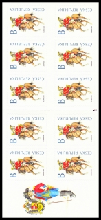 Výplatní známka (B) - Poštovní uniformy (samolepící známkový sešitek)
