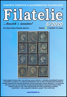 Časopis  Filatelie 8 / 2020 (s přílohou emisního plánu zn. 2020 - I. pololetí) 