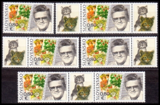 Den poštovní známky 2020: Vladimír Machaj 1929 – 2016 (kombinace 6 zn. + 5 K)
