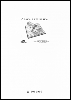 Česká republika 2020 (ročníkové album s černotiskem - nový zelený přebal alba)