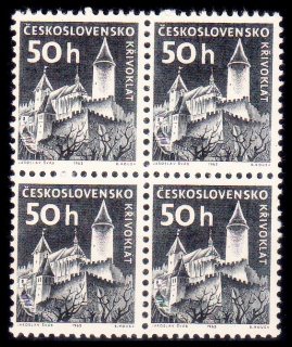 Hrady a zámky - Křivoklát (čtyřblok)