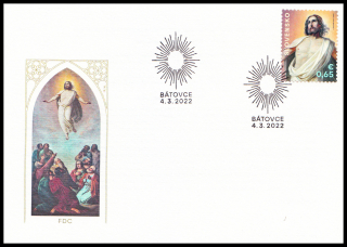 FDC - Velikonoce 2022 - Kristologické motivy v díle P. M. Bohúňa (1822 – 1879) 