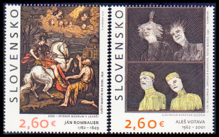 UMĚNÍ 2022 - Ján Rombauer (1782 – 1849),  Aleš Votava (1962 – 2001)