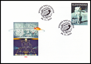 FDC - 50. výročí přistání mise Apollo 17 na Měsíci - Eugene Andrew Cernan