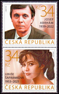 Herečky a herci (spojka - Josef Abrhám a Libuše Šafránková)