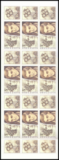 Den poštovní známky 1999 - A. Brunovský (známkový sešítek ZS 34)  
