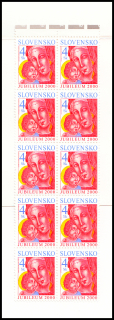Vánoce - Jubileum 2000 (známkový sešítek ZS 37) 