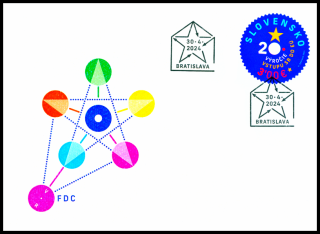 FDC - 20. výročí vstupu SR do EU