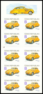 Vůz Wikov 35 Kapka (samolepící známkový sešitek)