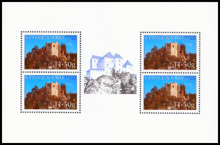 Krásy naší vlasti - Hričovský hrad - TL