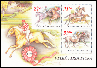 Stavba závodiště a první ročník Velké pardubické (aršík)