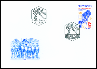 FDC - Sport - 100. výročí konání ME v ledním hokeji ve Vysokých Tatrách