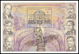 Významné osobnosti Slovenského národního divadla (aršík)
