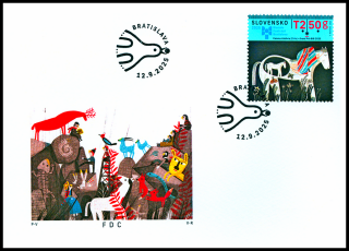 FDC - Bienále ilustrací Bratislava 2025