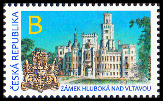 Krásy naší vlasti - zámek Hluboká nad Vltavou