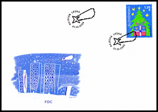 FDC - Vánoční pošta 2025