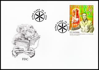FDC - 200.let vydání „Dějiny slovanského jazyka“ P. J. Šafárika