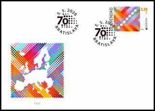 FDC - (SR) EUROPA 2026: 70. výročí vydání známek EUROPA