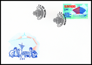 FDC - 100. výročí rozhlasového vysílání na Slovensku