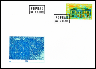 FDC - 150. výročí založení Podtatranského muzea v Popradu