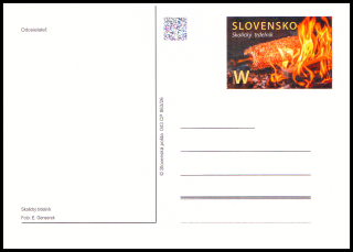 Skalický trdelník (celinová pohlednice)