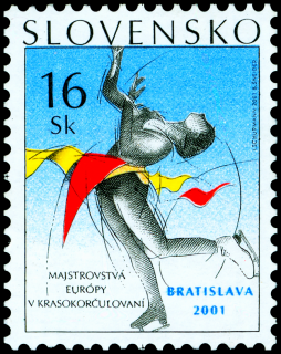 Mistrovství Evropy v krasobruslení Bratislava 2001