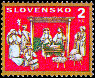 Vánoce 1995 - Betlém